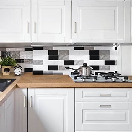 Image of Ravinte 14 Pack 5 Inch Kitchen Square Cabinet Handles Satin Nickel Pulls Brushed Nickel Kitchen Cabinet Hardware Handles for Cupboard Drawer Pulls