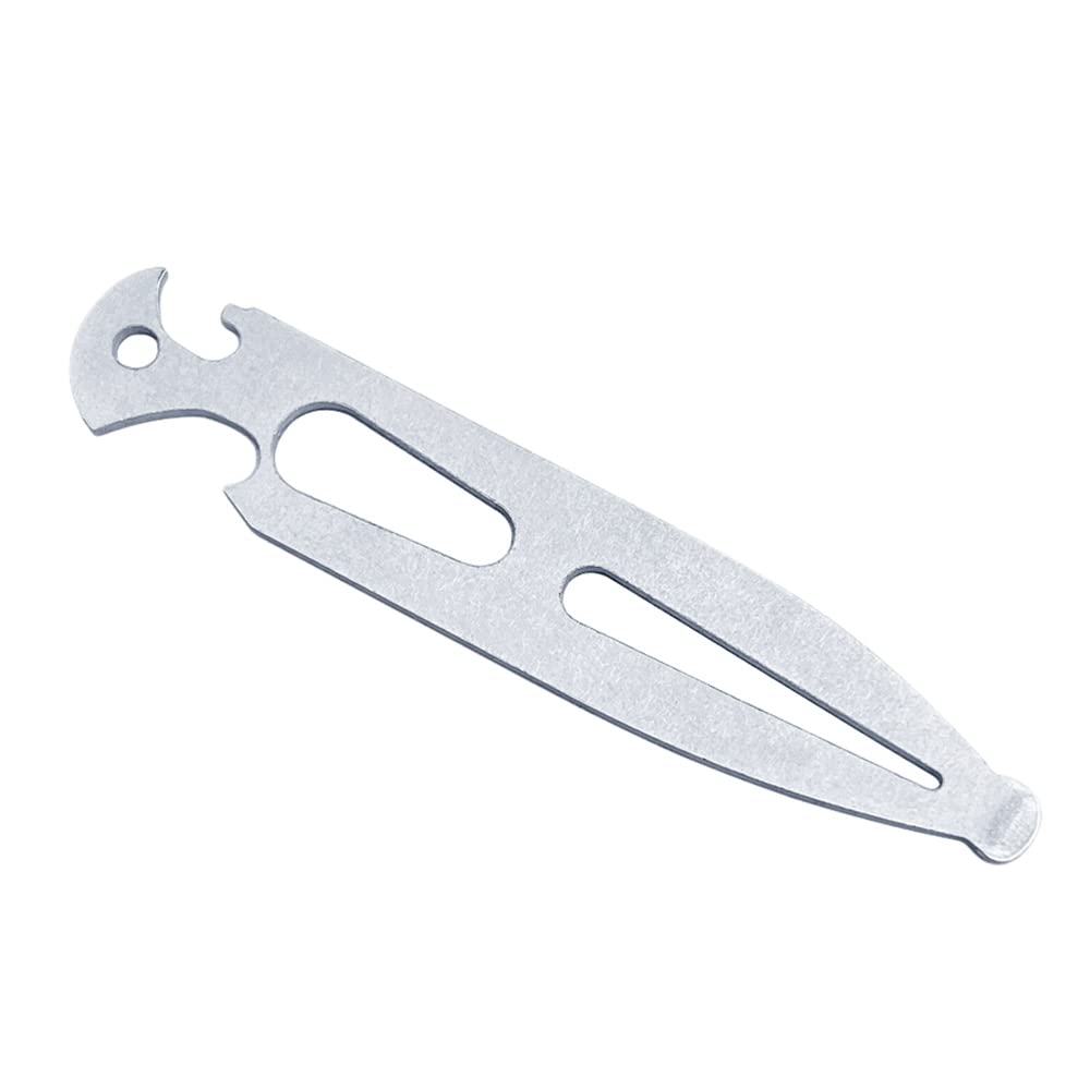 Eladcncmc Chiave a grillo multifunzione chiave a soffitto cacciavite multiuso apribottiglie in acciaio inox accessori marini strumento di emergenza