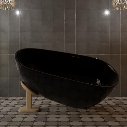 Image of MADONNA Premium Freestanding Bathtub | Vaango (Black)