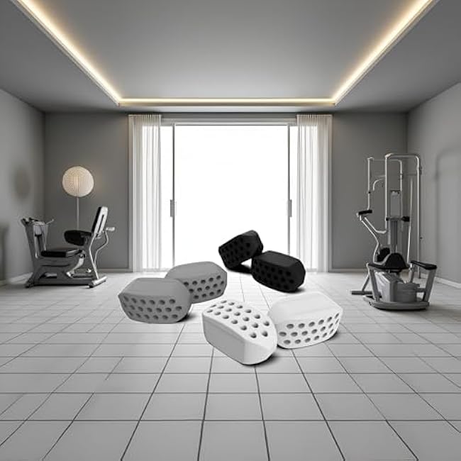 Jowxsx Jaw Exerciser - Strength Training Equipment for Men & Women, Resistance Levels, BPA Free Silicone, Sphere Shape, Plastic Material