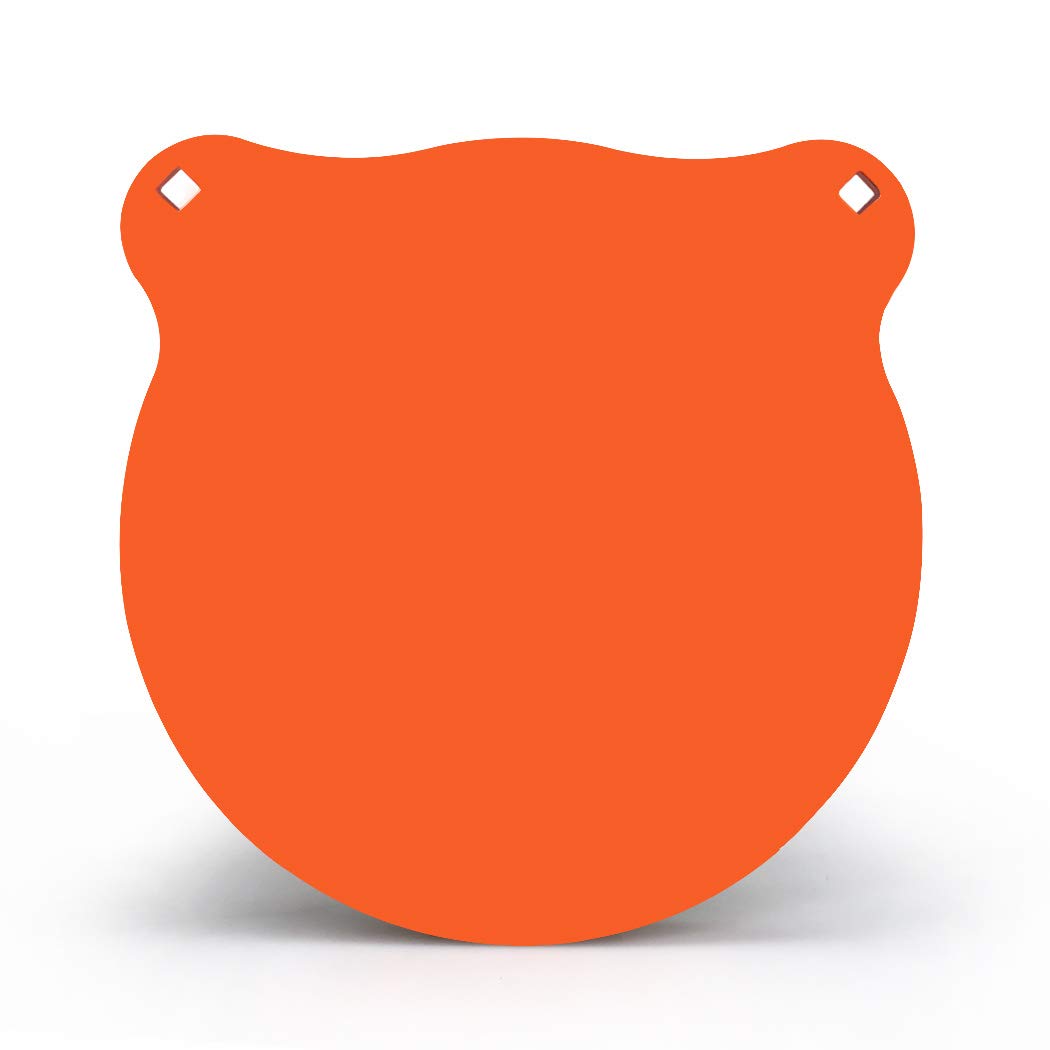 Highwild AR500 Steel Target for Shooting 1/2" Thick Gong Silhouette Metal Target - Laser Cut - Neon Color