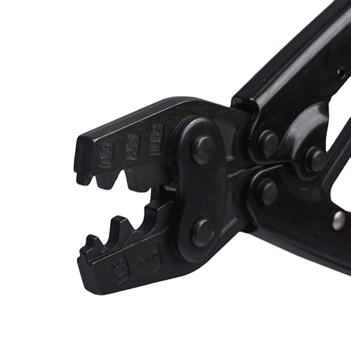 Image of Taparia CTR06 Crimping Tool - 0.5 to 6mm Capacity, 5-Point Ratchet Mechanism, Non-Insulated Terminals & Ferrules, Ergonomic Handle for Electricians & Technicians