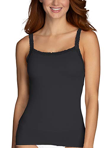 Vanity Fair Women's Perfect Lace Spincami Camisole 17166, Midnight Black, Extra Large - image 4