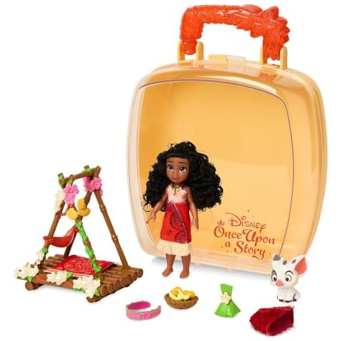 Disney Moana Mini Doll Playset with Pua Cover