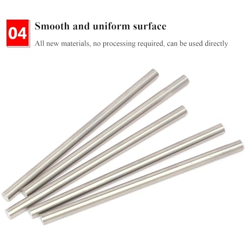 Varillas de acero inoxidable de 9mm para reparar guías desgastadas 8