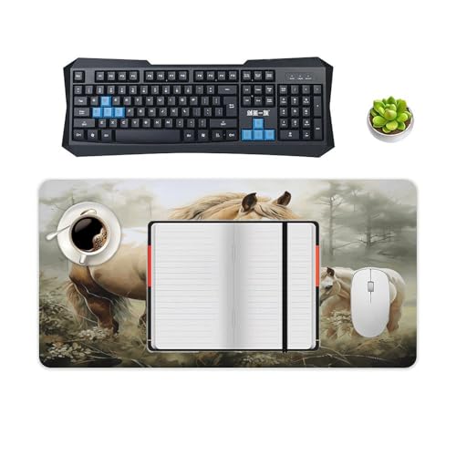 Protector de Escritorio con Bordado de Animales y Base de Goma 60x30cm miniatura 4
