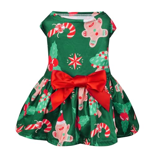 choyaxo Dog Christmas Outfit Dog Dress