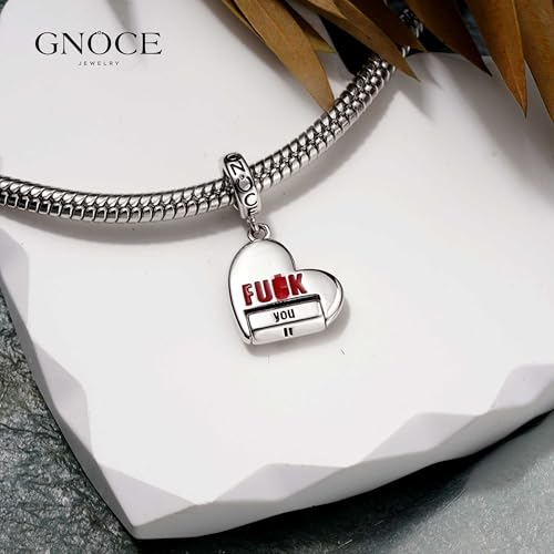 Image of GNOCE Witch Cauldron Pendant Charm,S925 Sterling Silver with Ruby Gemstones Dangle Charms Bead For Bracelets /Necklace Jewelry Gift For Women Girls Wife Daughter