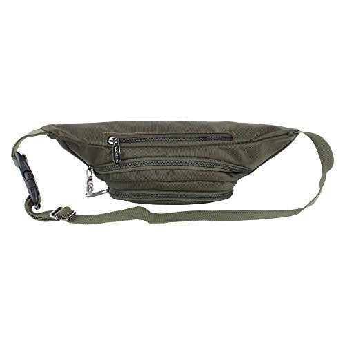 wasserdichte Bauchtasche Geeignet für Reise, Sport & alle Outdoor Aktivitäten, Hüfttasche für Damen und Herren, Bauchtasche Wasserdicht Hüfttaschen für Running (Olive)