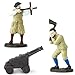 Safari Ltd. Jamestown Settlers TOOB - 10 Figurines: Sailor, Gardener, Blacksmith, Settlers, John Smith, Chicken, Pig, Cannon - Educational Toy Figures For Boys, Girls & Kids Ages 3+