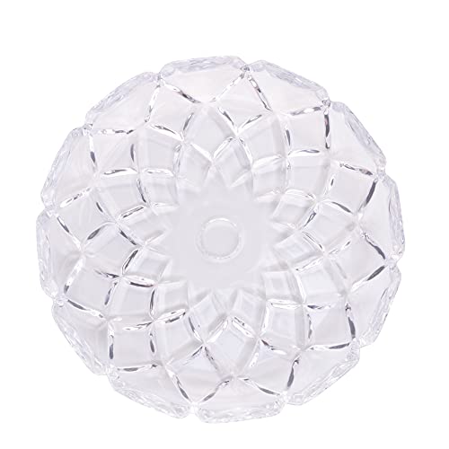 Lyor PRATO DE CRISTAL DELI DIAMOND 18,5x2,5cm TRANSPARENTE