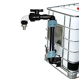 Ideale LöSung FüR Den Gebrauch Eines Ibc Tankes - Eine doppelte Lösung und schnelle Möglichkeit alle Behälter und Gießkannen mit dem IBC Schwanenhals-Auslaufhahn zu befüllen oder dient mit einem entsprechenden Anschlussstücke als Anschluss für Wasserschläuchen.