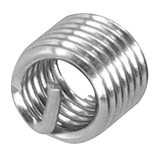 Image of 100 PCS Thread Repair Insert M6 x 1 Helicoil Metric Thread Sleeves Stainless Steel Wire Thread Sheaths with Different Length to Choose for Thread Repair(9mm)