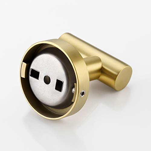 Kes Bathroom Wall Towel Hook Robe Hook For Kitchen Shower Sus 304 Stainless Steel Brushed Gold Finished, A2164-Bz #TOP6