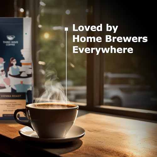 Image of THIRD WAVE COFFEE | Vienna Roast | 100% Arabica | Dark Roast | Moka Pot | Fine Grind | 500 grams (250 * 2) | Pouch