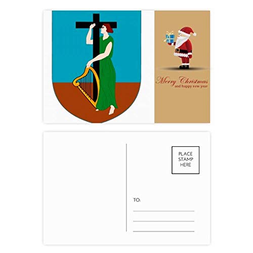 Cartes postales du Père Noël Montserrat pour embellir vos vœux de fin d'année en famille
