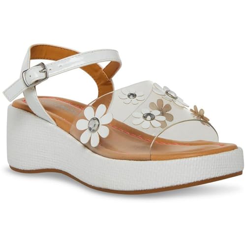 Steve Madden Girl's Farrah Wedge Sandal