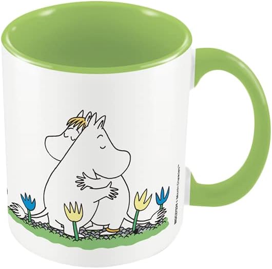 MOOMIN Mug in Presentation Gift Box (Moomintroll Hug Design) 11oz Ceramic Mug - Official Merchandise (MGC27024)