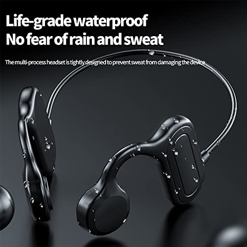 COMBLU Knochenschall Kopfhörer, Bluetooth 5.1 Wireless Bone Conduction Kopfhörer, Open Ear Sport Kopfhörer, Kabelloser… - Image 5