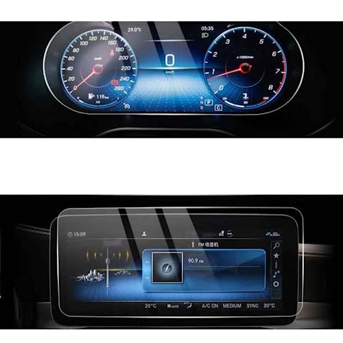 Film protection verre trempé écran GPS Benz Classe C C200