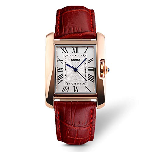 Aposon Womens Analog Watches Quartz Wristwatch Business Casual Watch Unique Dress Watch Square