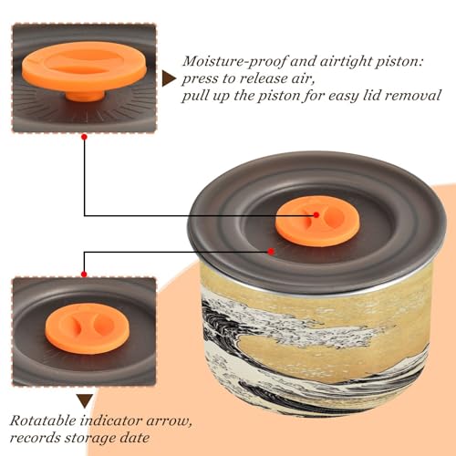 Contenedor hermético de acero para café 17oz miniatura 4