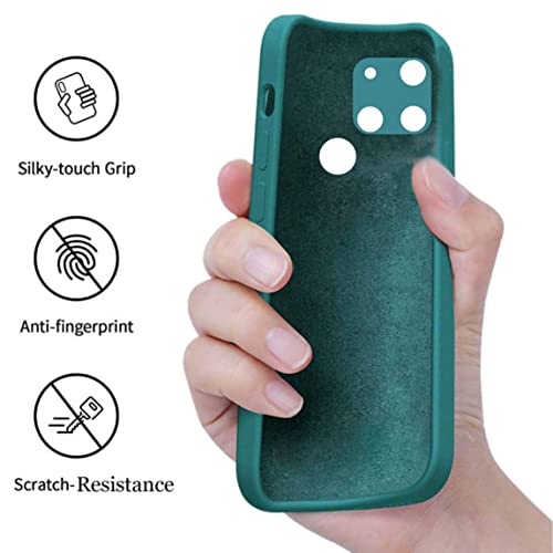 Image of A rtistque Back Cover Case for Realme C21Y / Realme C25Y with Camera Protection | Shockproof TPU | Stylish Protective Design | Slim Fit | Ultra Matte | Realme C21Y / Realme C25Y Back Cover - Green
