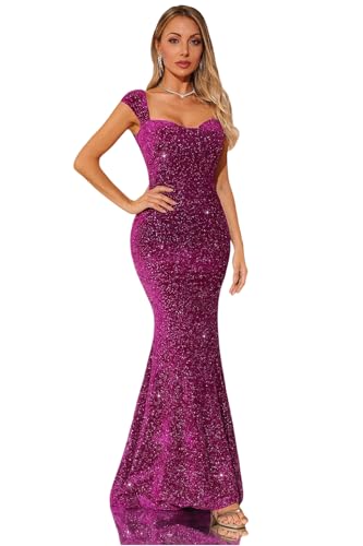 Image of Fashion Fit Art Velvet Embroidery Work Fish Gown for Women