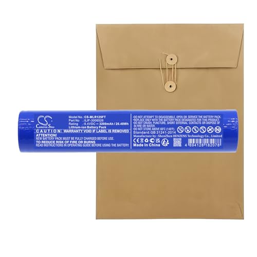 Batería de Repuesto 3200mAh para Maglite ML125 ML150LR miniatura 5