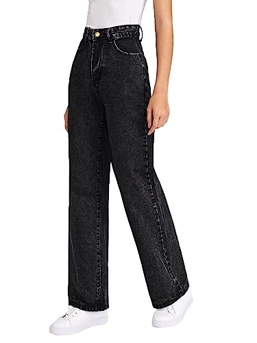 Image of dockstreet High Rise Denim Lycra Jeans | Straight Fit Ankle-Length Design with Body Shaping Fabric