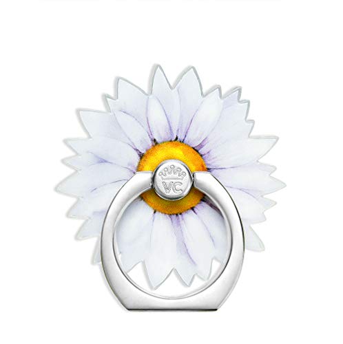 Image of Velvet Caviar Cell Phone Ring Holder - Finger Ring & Stand - Improves Phone Grip Compatible with iPhone, Galaxy and Most Cases (Except Silicone /Leather) - Daisy