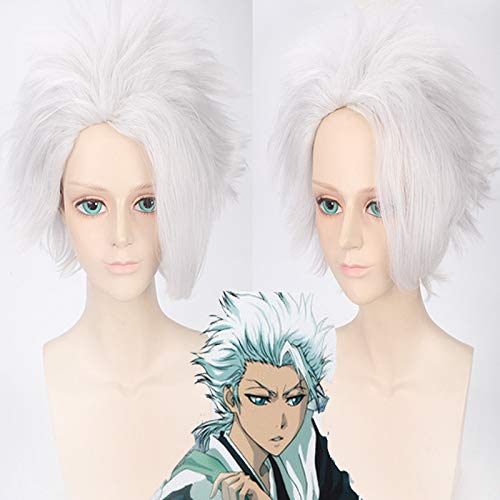 Death Toshiro Hitsugaya silverwhite animation style