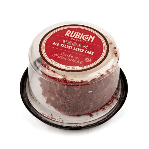 Rubicon Bakery, Red Velvet Layer Cake 4 Inch, 11 Ounce