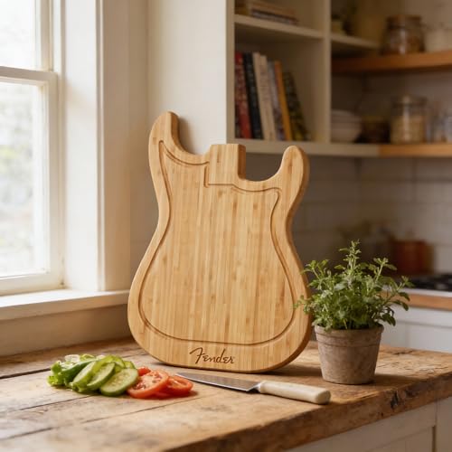 Tabla de cortar Fender Stratocaster con picks miniatura 4
