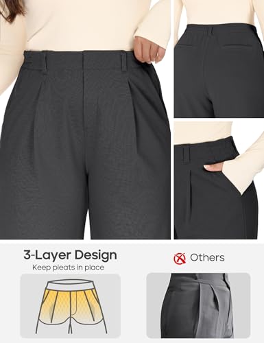 Image of Heathyoga Yoga Pants with Pockets Extra Soft Leggings with Pockets for Women Non See-Through High Waist Workout Leggings