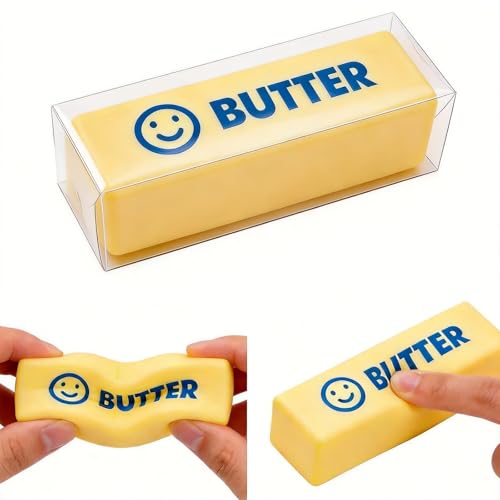 Midou Slow Rising Dumpling Squishy Butter Squeeze Toy Sensory Stress Relief Squishies Soft & Stretchy Fidget Toys for Anxiety Relief Party Favors 1Pcs(Dumpling Squishy Butter)