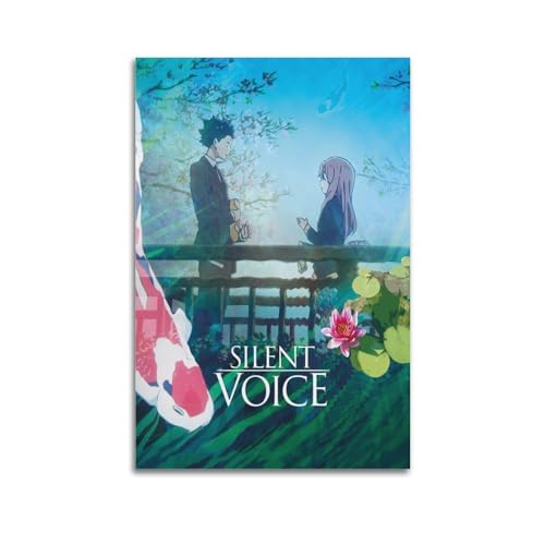 Ink blot Poster su tela a tema anime "A Silent Voice", decorazione artistica da parete per soggiorno e camera da letto, 30 x 45 cm, senza cornice Ink blot Poster su tela a tema anime "A Silent Voice", decorazione artistica da parete per soggiorno e camera da letto, 30 x 45 cm, senza cornice