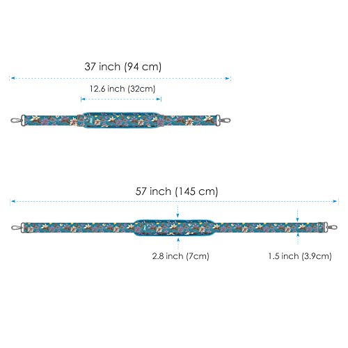 Image of ZINZ Bag Shoulder Strap, Padded Adjustable Shoulder Strap Replacement