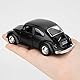 imtfzct 1/36 Volkswagen Käfer (VW Beetle) Casting Auto Modell, Zinklegierung Spielzeug Auto für Kinder, Zurückziehen Fahrzeuge Spielzeug LKW für Kleinkinder Kinder Jungen Mädchen Geschenk Black