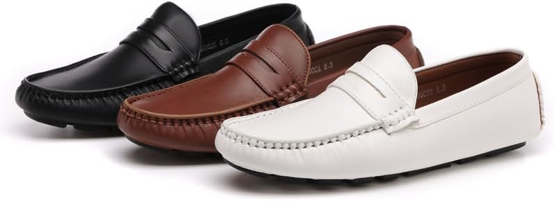 DECARSDZ Men's Lightweight Casual Penny Loafers Soft for Driving Slip on Shoes for Men - Image 7