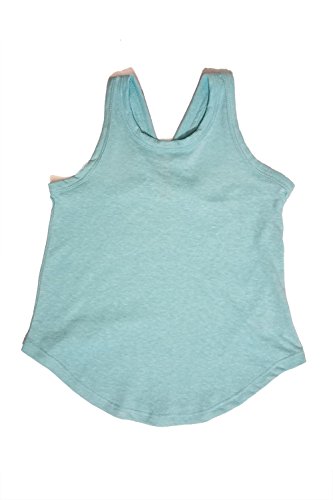 Tough Cookie's Kids' 2-13 Yrs Plain Y Back Triblend Tank Top (Made in USA) (X-Small, Mint)