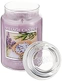 Village Candle Lavender Sea Salt 26 oz Glass Jar Scented Candle, Large, Purple (174026478)