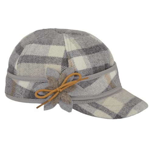 Stormy Kromer Lil' Petal Pusher Cap - Kids' Decorative Winter Hat, Wool Hat with Ear Flaps