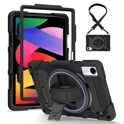 Coque Xiaomi Mi Pad 6 silicone dos rigide complet antichoc avec sangle