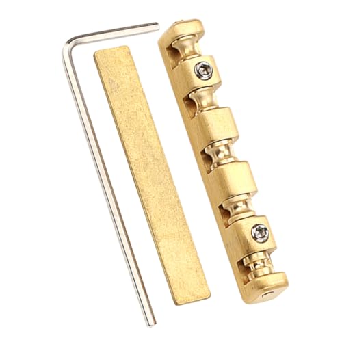 BESTonZON 1Set String Bass Nut Replacement for Stringed Instruments Height Durable Construction Suitable for Ukulele and Mandolin