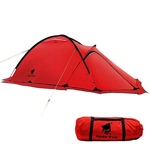 Geertop 山岳テント 1-2人用 防水 Amazon | GEERTOP 山岳テント 登山 雪場 冬用 4シーズン用 1-2人
