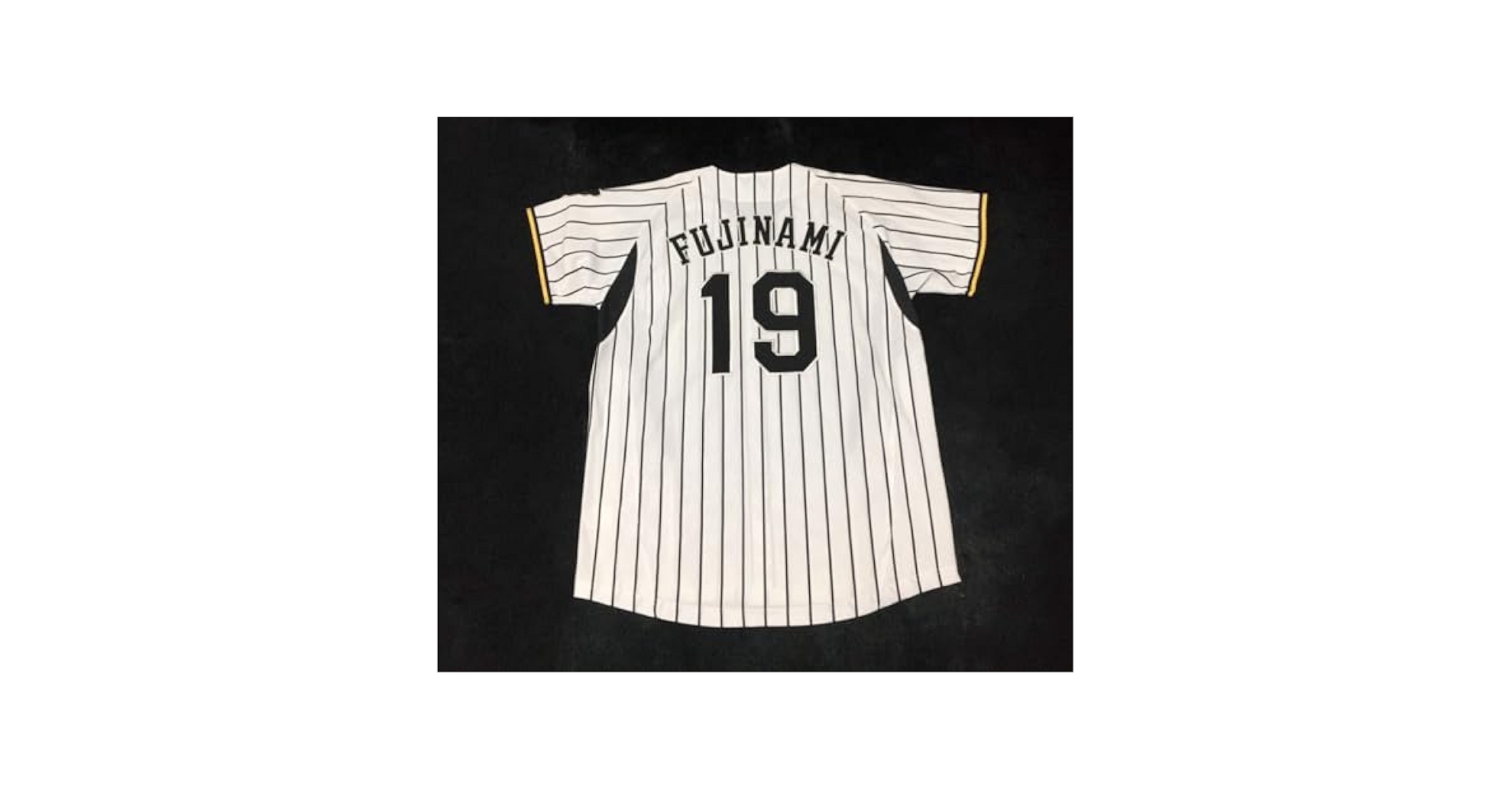 美品■阪神タイガース　藤浪晋太郎　レプリカユニフォーム　ビジター　NPB　ミズノ 美品□阪神タイガース 藤浪晋太郎 レプリカユニフォーム