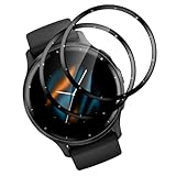 Carantee 2 Stück Schutzfolie für Panzerglas für Garmin Venu 3 Folie, Ultradünn Anti-Staub Displayschutzfolie, 9H Härte Anti-Bläschen Antifouling Smartwatch Schutzglas für Garmin Venu 3