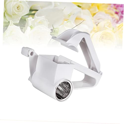 Rallador de queso giratorio plástico Ciieeo blanco miniatura 6