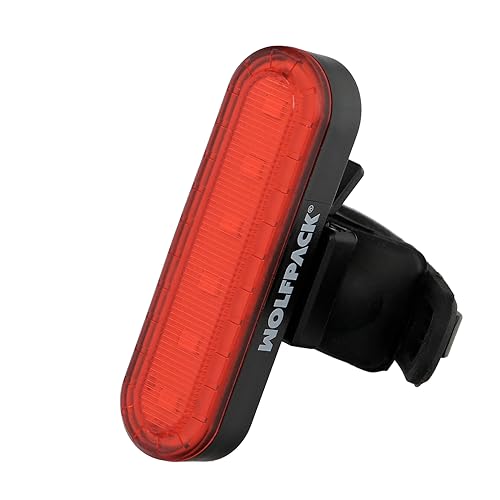 Luz Led Trasera para Bicicleta/Patinete 100 Lumenes (4 Modos) Bateria Recargable USB